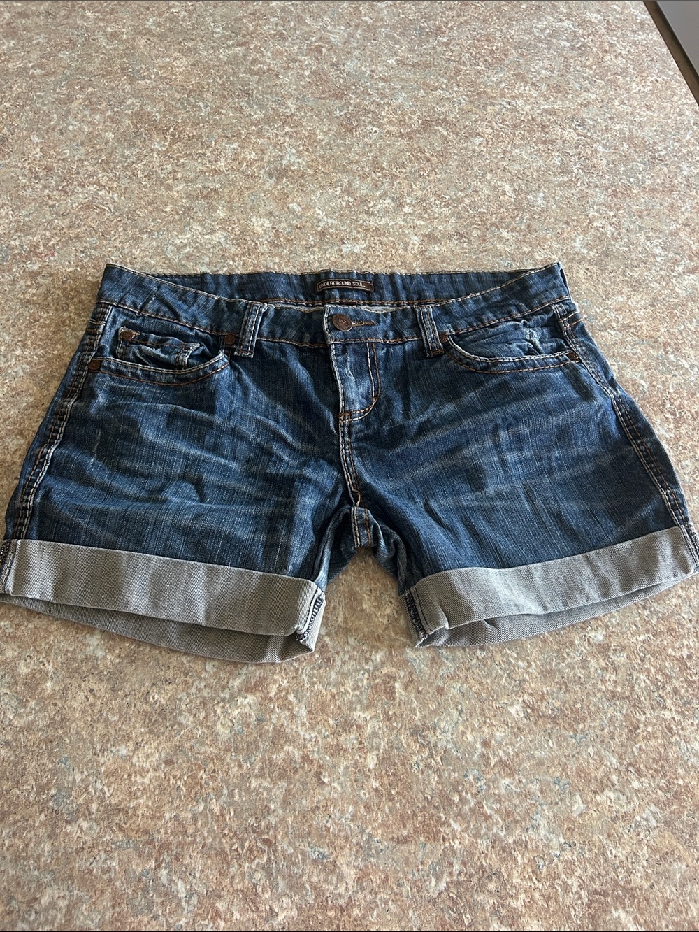 Underground Soul Cuffed Jean Shorts